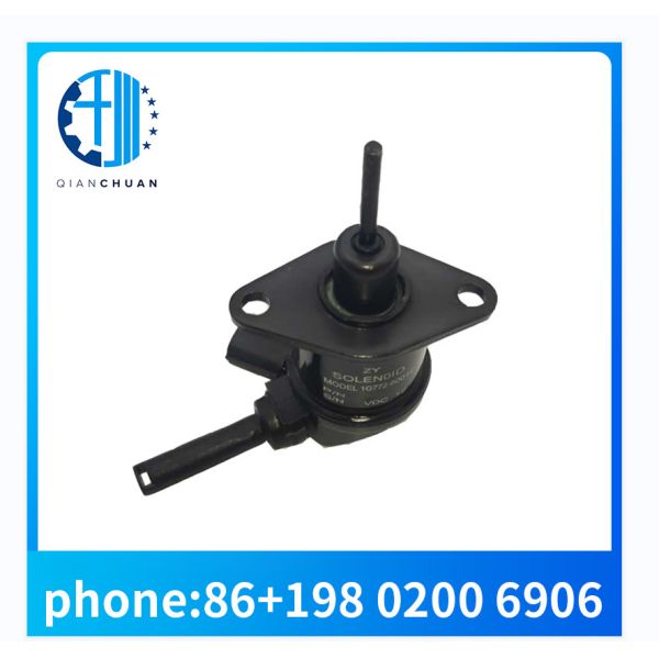 Клапан соленоида 1G772-60012 экскаватора Kubota U55 KX057-4 KX080-3MC