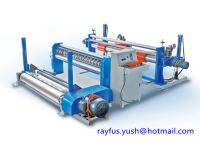 Tuyau de papier automatique faisant la découpeuse Rewinder de machine/de petit pain enorme industriel