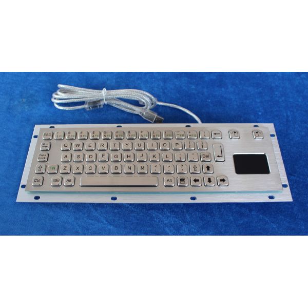 Клавиатура нержавеющей стали промышленная с Touchpad/изрезанный клавиатурой