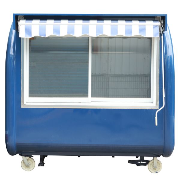 Custom Street Waffle Vending Cart Hot Food Stand Kiosk for 220V Sale