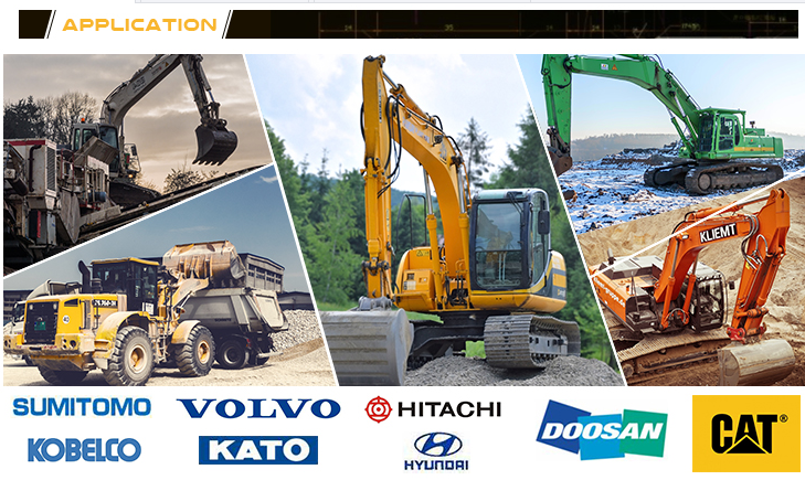 4d95l 6204-61-1100 Engine Water Pump / Komatsu Engine Spare Parts