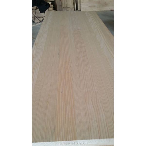 Tablero de madera de pino sólido personalizable con textura natural y pegamento ambiental E0/E1