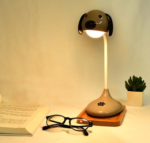 luz da noite do diodo emissor de luz do quarto 10hours, 50000H plástico que aprende o candeeiro de mesa 1000mA