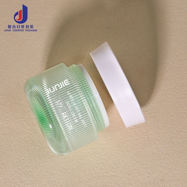 50ml Empty Double Wall Acrylic Plastic Jar Face Cream Cosmetic Container Jar With Screw Lid Body Scrub Cream Jars