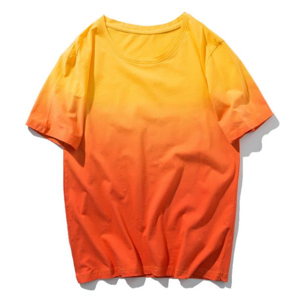 Chemises 100% de la jeunesse de colorant de lien de blanc de T-shirt de colorant