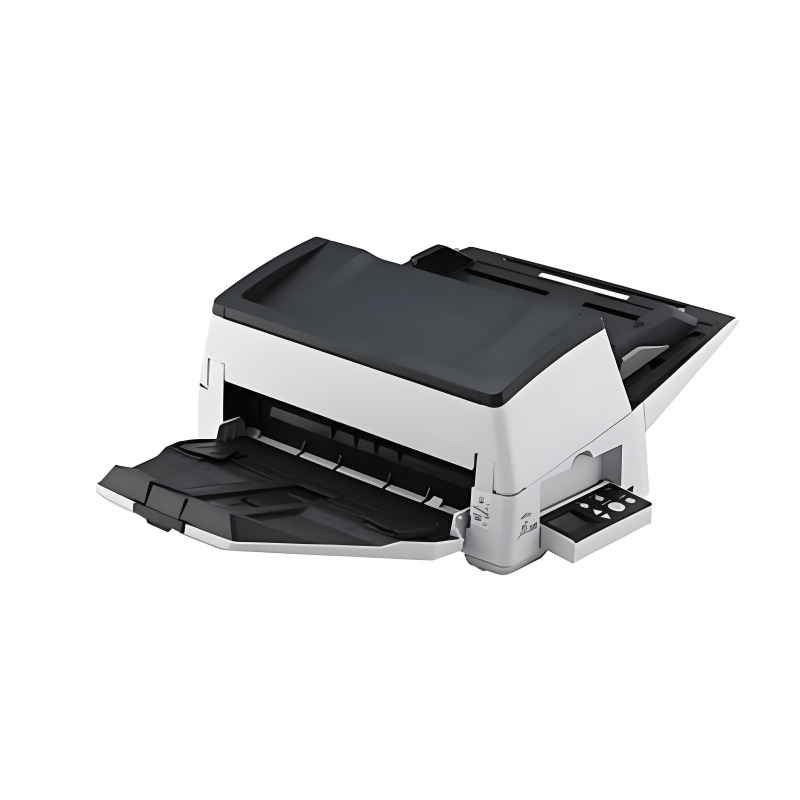 Fuji Tsu Fi-7600 New A3 High-Speed Document Scanner Double-Sided Feed CCD Sensor USB Interface 60pm Scan Speed 600X1200dpi