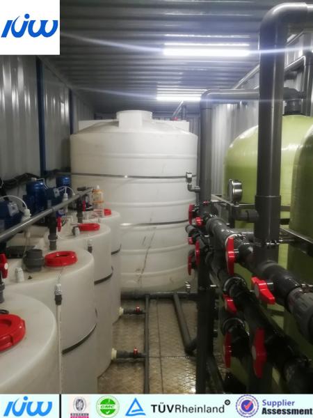 3 Phase 40ft 7000L/H Mobile Water Treatment Plant