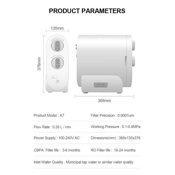 Nobana Wholesale Under Sink Water Tank for Water Purifier