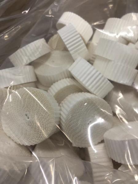 Papier filtre HME à pagaie en bois circulaire pour une efficacité de filtration personnalisée de 99,99%