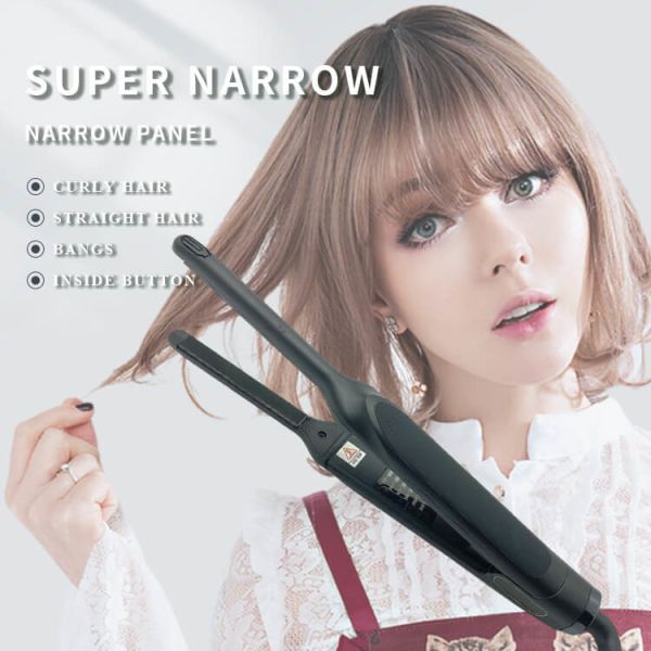 Перемещение салона пользы Fcc профессиональное домашнее рисует плоский утюг, небольшие плоские утюги для коротких волос, бороды и Pixie отрезал плоский утюг