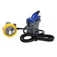 Lâmpadas de mineração de carvão com fio GLT-7C 15000LUX Brilho e bateria recarregável de 6,6Ah
