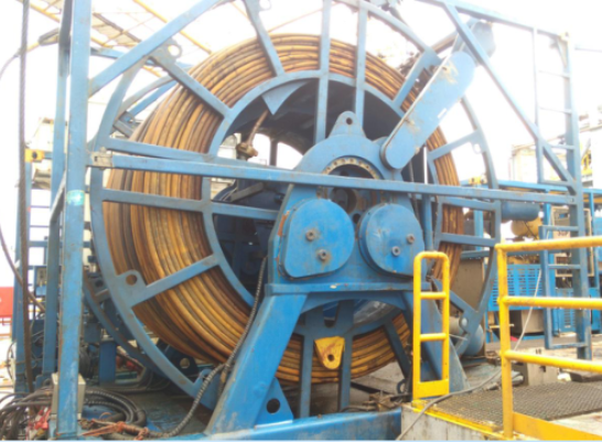 Coiled Tubing Unit Low Temperature Tubing Working Ree Coiled Tubing Drum