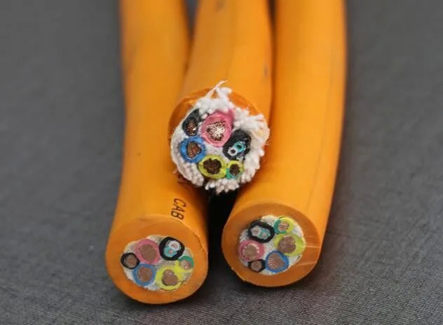 Custom Bare Copper Stranded EV Charging Cable With EVI-2 Insulation / EVM-1 Jacket