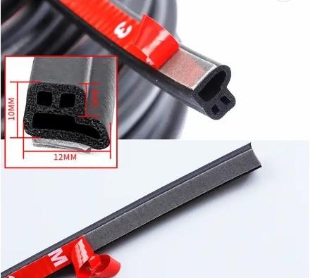 Borracha U Forma Trim-Lock plástico Vinyl Edge Trim Molding com cinto de aço Insert Perfeito
