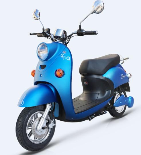 Steel Frame Electric Bike Moped Scooter 800 /1000/1200 Wattage 220V Charger Input