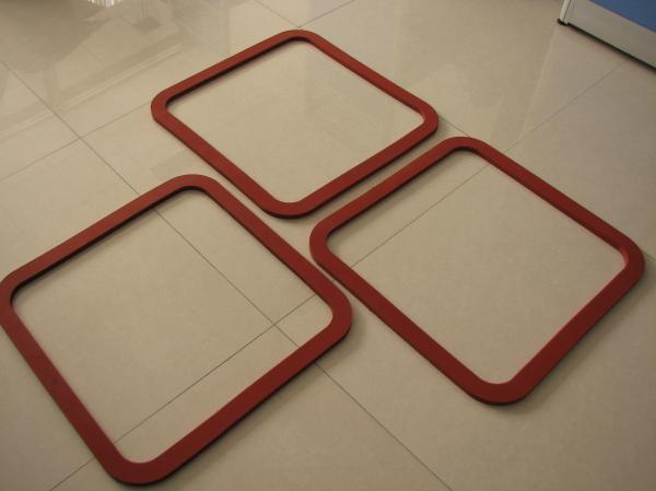 Heat Resistant Silicone Sponge Gasket 1.5mm-50mm Thickness