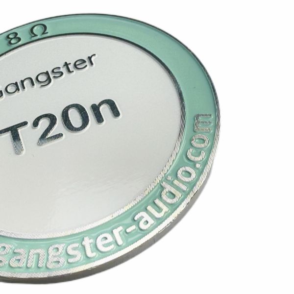 Customized Three-dimensional Die-cast Aluminum Nameplates For Electrical And Audio Applications