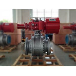 Установленный Труннион моторизовал привод клапана/шотландский тип пневматический привод хомута