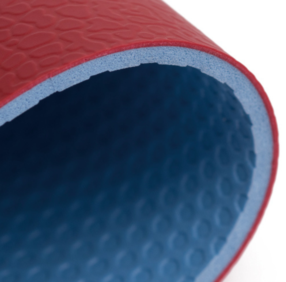 Synthetic  Elastic PVC Sports Flooring Stone Effect Easy Installation Non Methanal