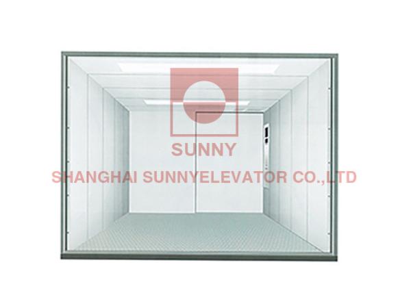 5000KG Painted Steel Industrial Commercial Cargo Lifts VVVF Control