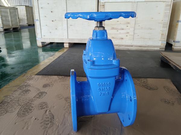 PN10 Ductile Iron Valve 4 Flanged Gate Valve For Water Class125