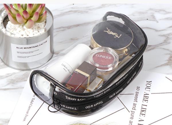 TPU transparent travel makeup bag net hot multi-functional lady wash bag
