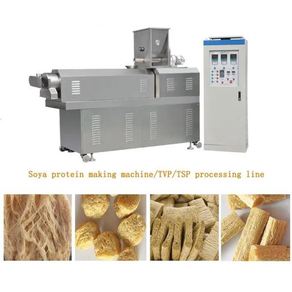 Tissue / texture Soy Vegetable Protein snack food extruder Production Line