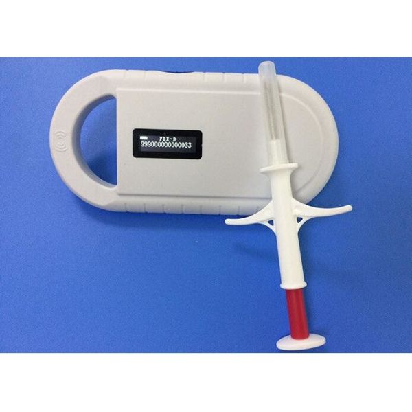 Pet Identification RFID Microchip Scanner For Dog / Cat , Handheld RFID Scanner
