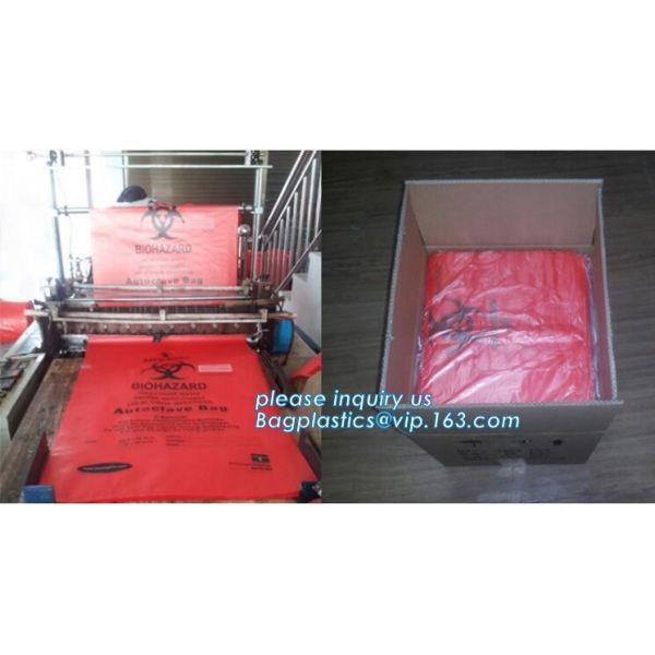 PE asbestos waste bags, Disposal Plastic Bag for Construction Waste, rubbish bag for asbestos fibers, bagplastics, bagea