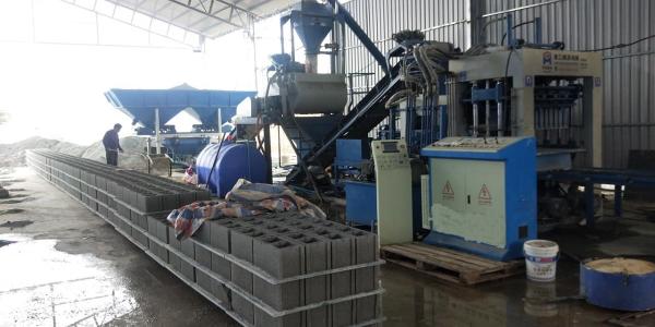 PLC Automatic Cement Block Machine