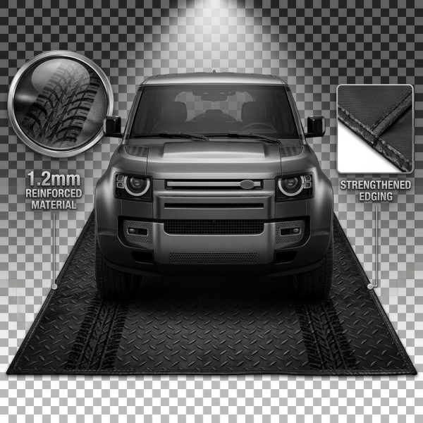 Durable Shockproof Car Washing Floor Mat Indoor Outdoor Garage Use