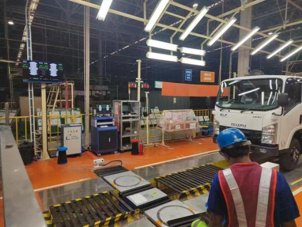 CTZJ - 10 Vehicle Steering Angle Tester Vehicle Inspection Equipment  For Trucks And Cars with Industrial control system