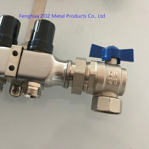 ZZ18011 Stainless Steel Bar Manifold for PEX Radiant Floor Heating