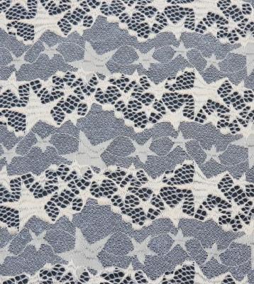 Lace Fabirc Cotton Nylon Fabirc (FNC)   Stars width 1.5m for dress