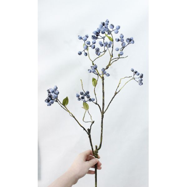 Christmas Berry Stem Artificial Plants Red and Blue Berries for All Festivals Occasion