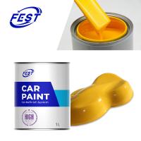 Yellow Car Paint Top Coat Automotive Paint Supplies 2k Top Coat