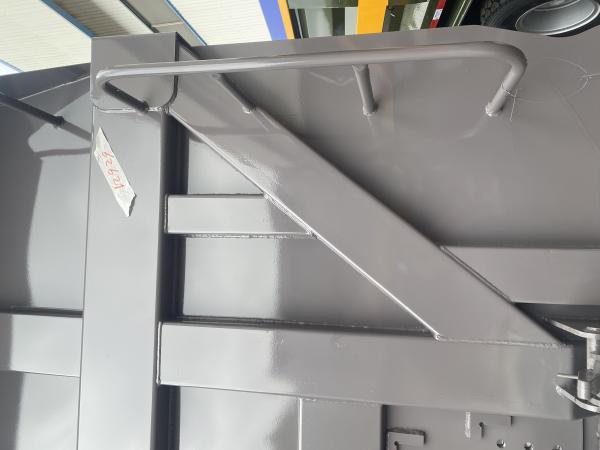 CIMC 40 Cubic Side Tipper End Dump Truck Trailer 3-Axis Steel Semi-Trailer