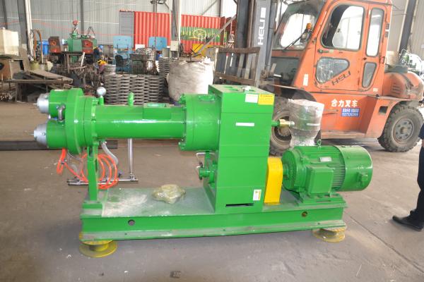 High Performance Cold Feed Rubber Extruder / Rubber Band Making Machine