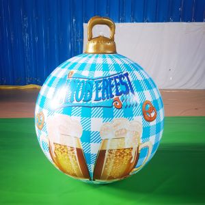 24-inch inflatable PVC inflatable beer festival decorative ball Party ball