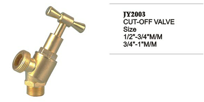 Forged Brass Gate Valves Wheel Hand  1/2 In - 2 In Female Thread Cut Off Valves