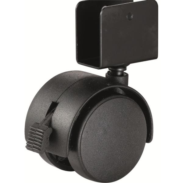 50mm nylon U furniture castor wheel