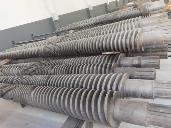 Alloy Steel Conical Twin Screw And Barrel For Pvc High Quality Sjsz 51 105 Conical Extruder