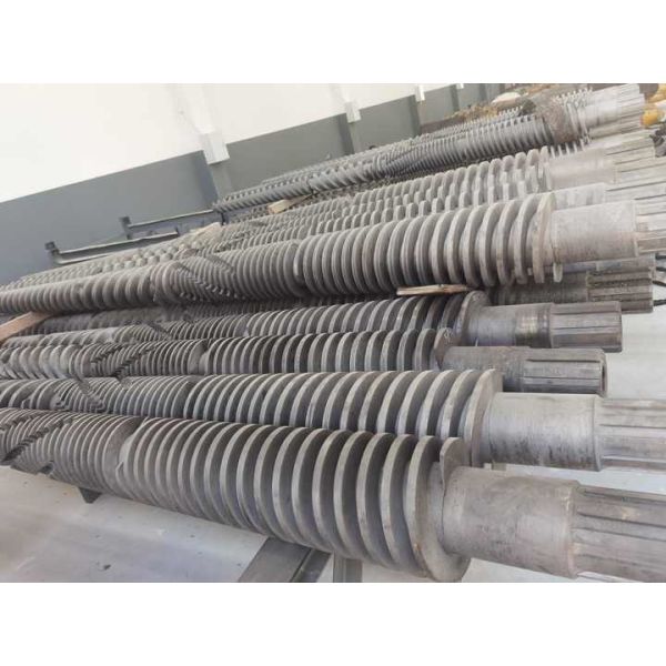 51/105 Automatic Conical Extrusion Conical Twin Screw & Barrel For Pvc Profiles Professional Customization