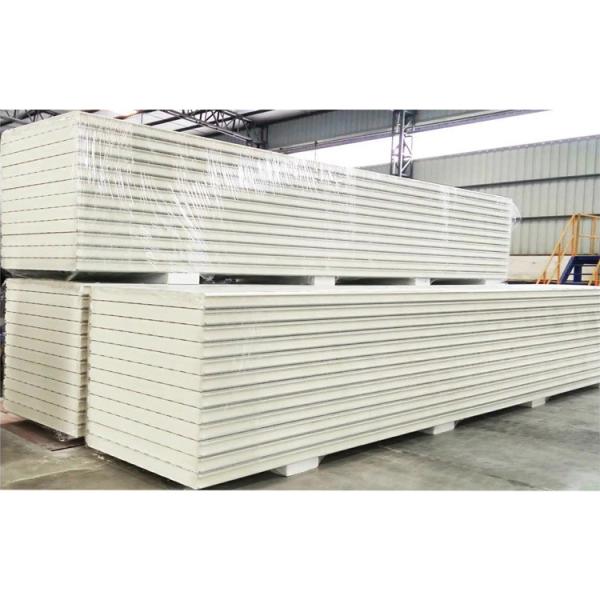 Polyurethane Foam Insulation Sandwich Boards 0.4 - 0.8mm Steel Thickness For Cold Room