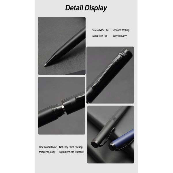 1.0mm Twist Metal Ballpoint Pen Laser Logo Ball Pen For Business Advertising Gift