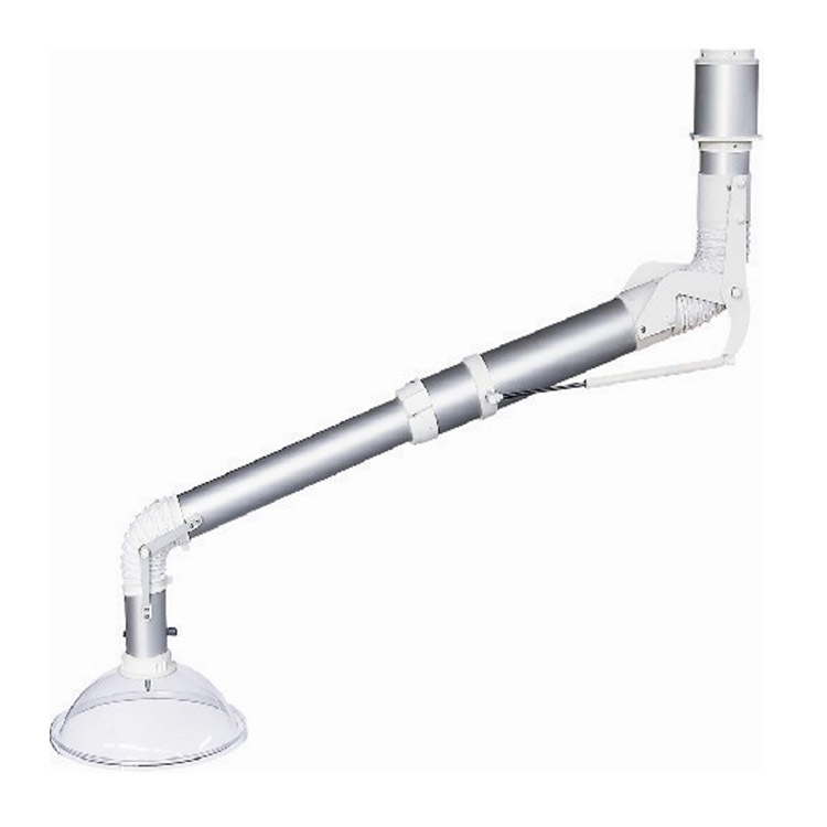 Durable Laboratory Accessories Ceiling Mounted Lab Extraction Arm Flexible