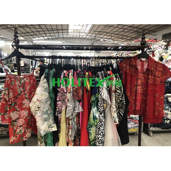 Female Second Hand Used Clothes , Fashionable Mixed Size Ladies Used Clothing