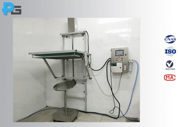 Tipo da montagem da parede do equipamento de teste do ambiente da prova do gotejamento para os testes IPX1 e IPX2