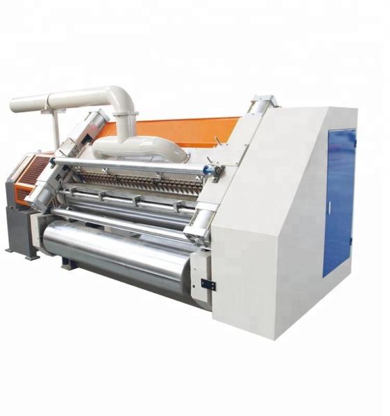 Single Side Carton Production Line Attractive Appearance Soft Color Adsorption
