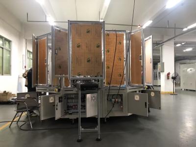 PLC Controlled 3 Side Sealing Battery Packaging Machine High Speed